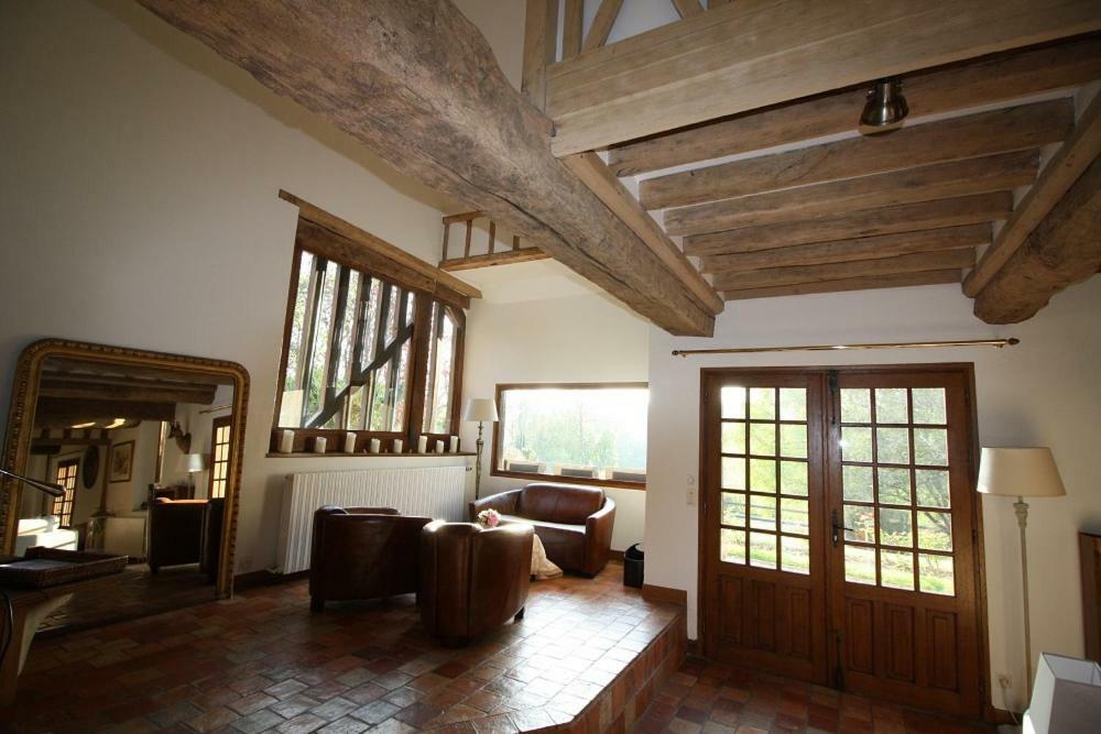 Maison Normande De Caractere A Colombages Saint-Hymer Luaran gambar
