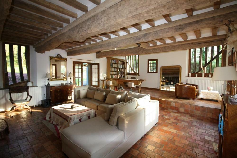 Maison Normande De Caractere A Colombages Saint-Hymer Luaran gambar