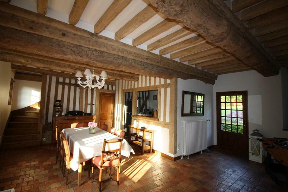 Maison Normande De Caractere A Colombages Saint-Hymer Luaran gambar